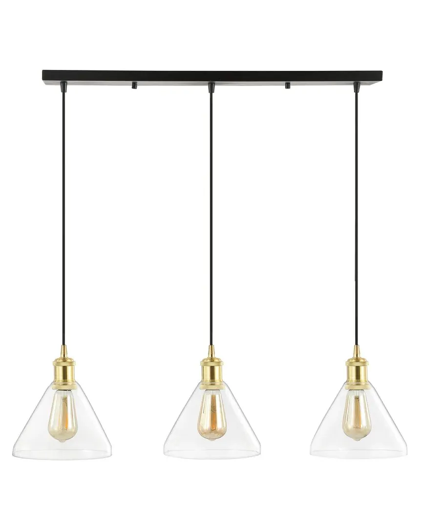 Kiawah 3-Light LED Pendant - Brass image