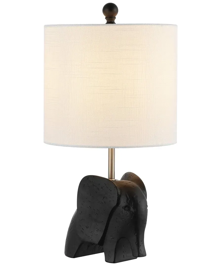 Koda Elephant LED Table Lamp - Black, Resin image