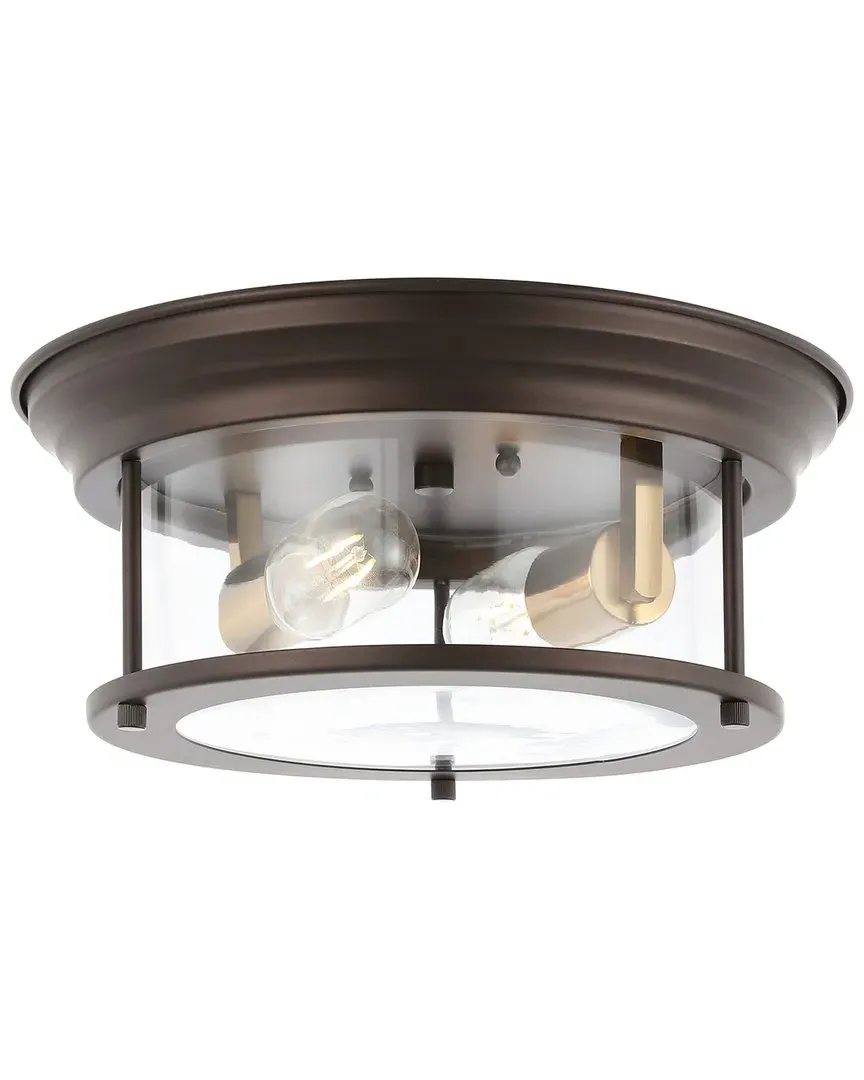 Lauren 2-Light Flush Mount - Oil Rubbed Bronze, Metal image