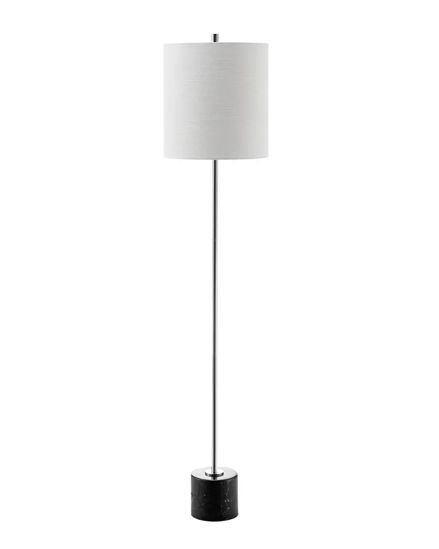 Levitt 60.5in LED Floor Lamp - Chrome, Marble image