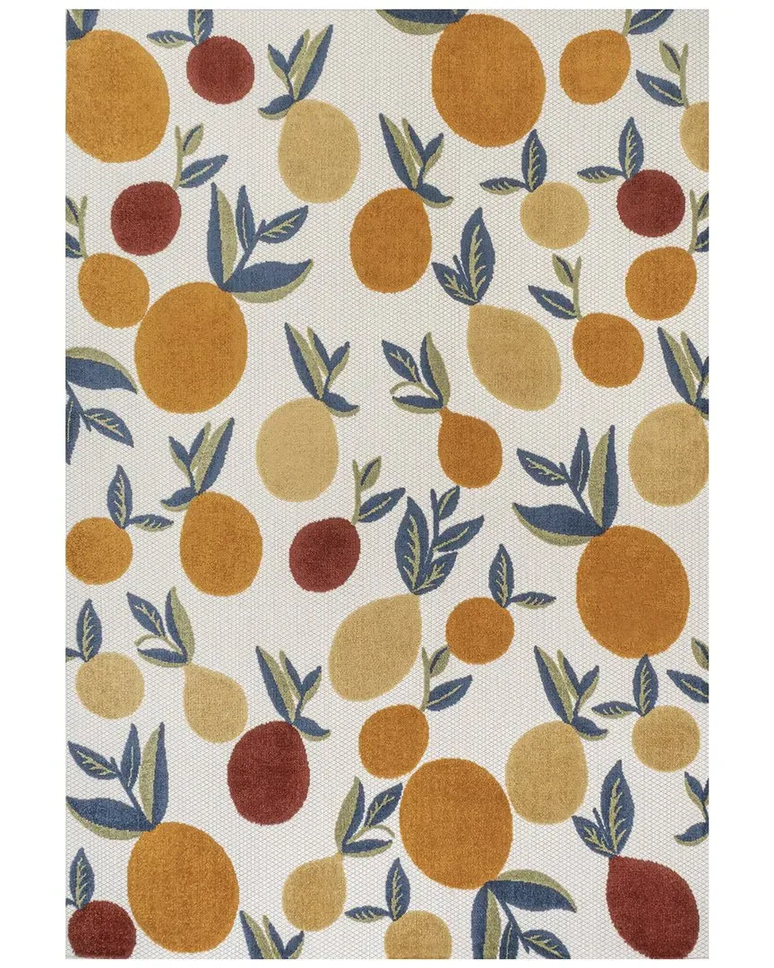 Limone Indoor/Outdoor Rug - Orange image