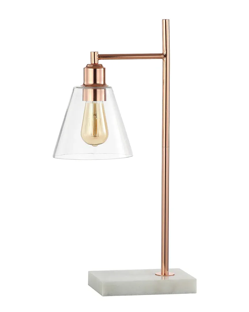 Lorena 22.25in LED Table Lamp - Copper, Marble image