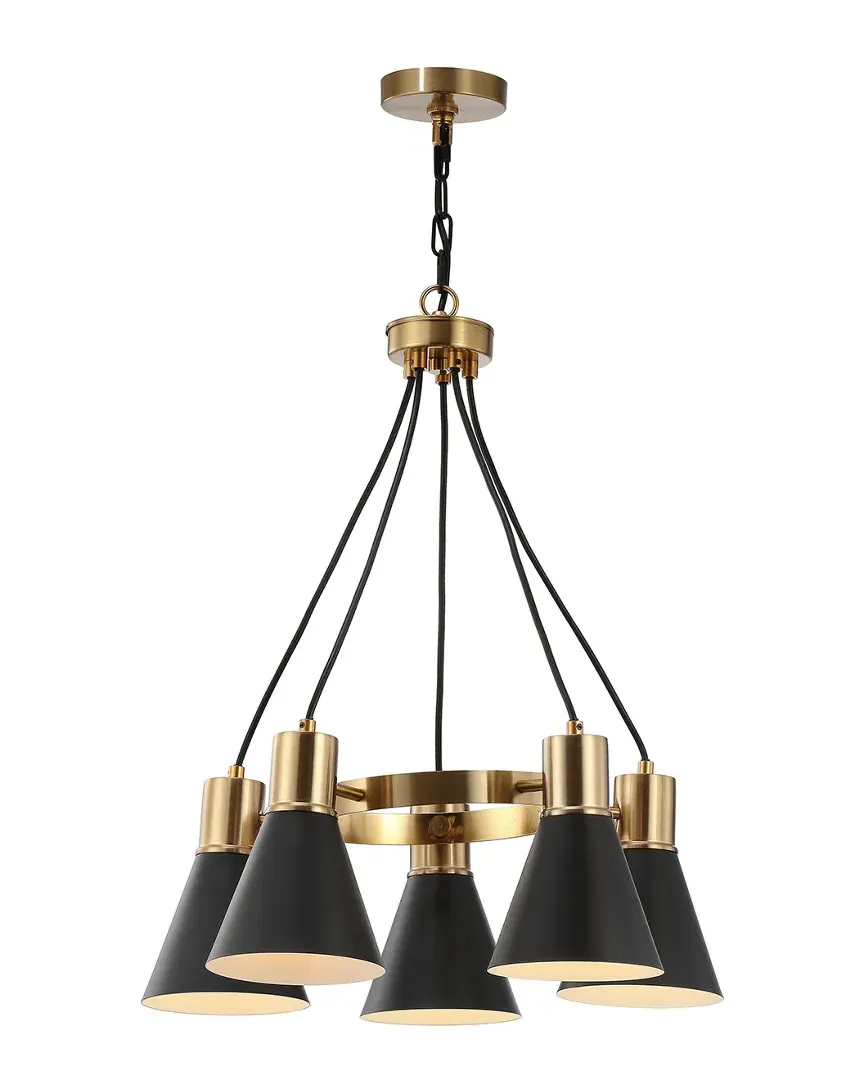 Markle 5-Light LED Pendant - Black, Metal image