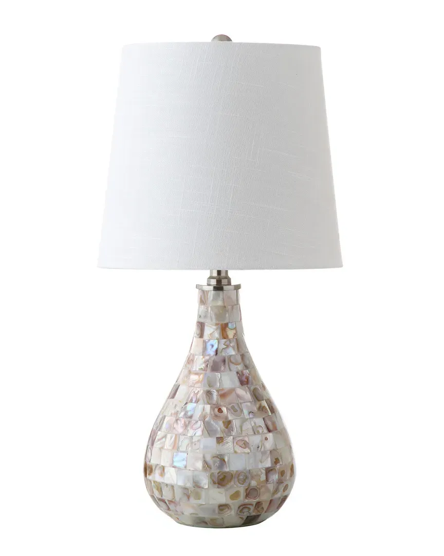 Mona Teardrop Table Lamp - Seashell, Resin image