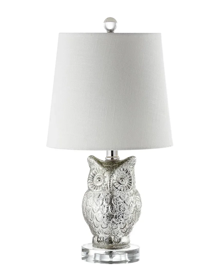 Night Owl Table Lamp - Silver, Crystal image