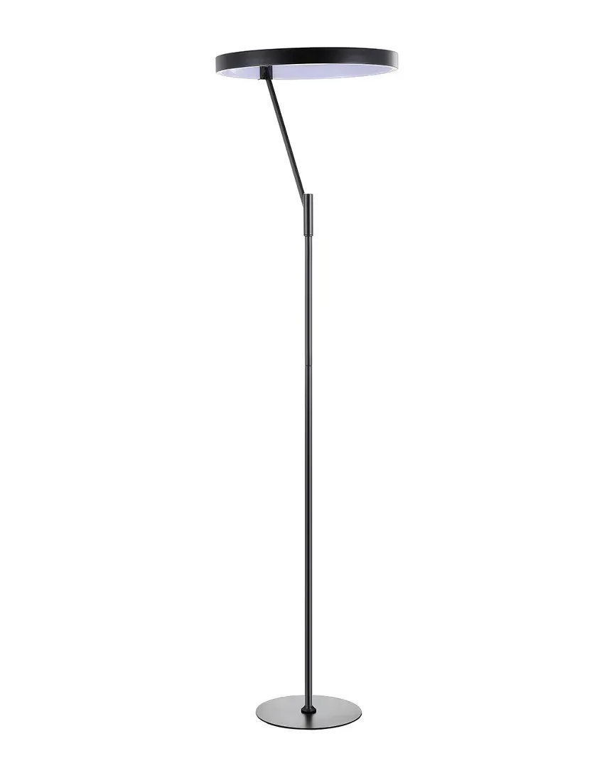 Owen 66.7in Integrated LED Metal Floor Lamp - Black image