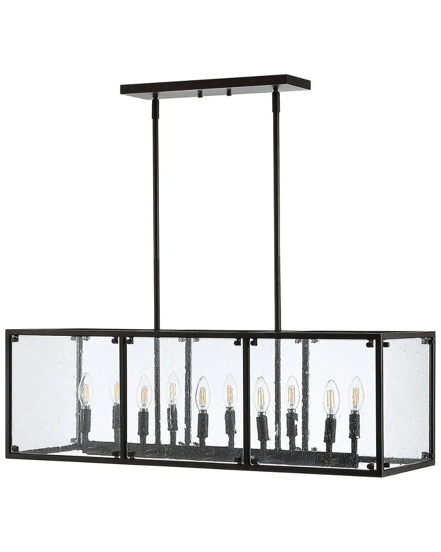Paysan 10-Light Linear Adjustable Pendant - Oil Rubbed Bronze, Iron