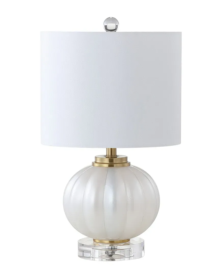 Pearl Table Lamp - White, Glass Crystal image