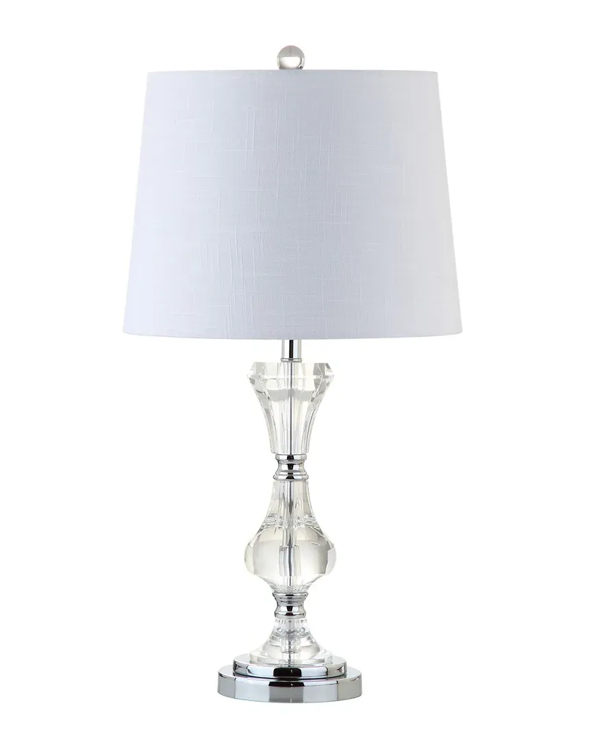 Riley 25in Crystal LED Table Lamp - Clear
