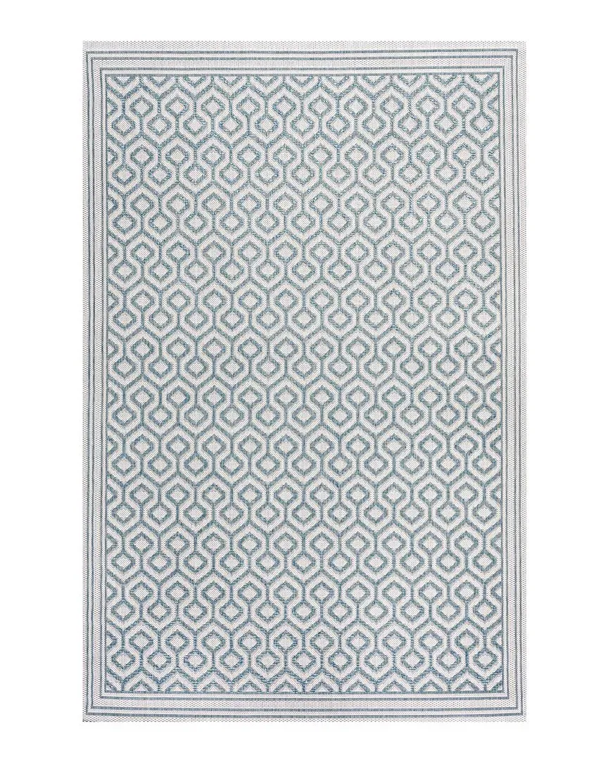 Santa Monica Marvao Indoor/Outdoor Rug - Teal