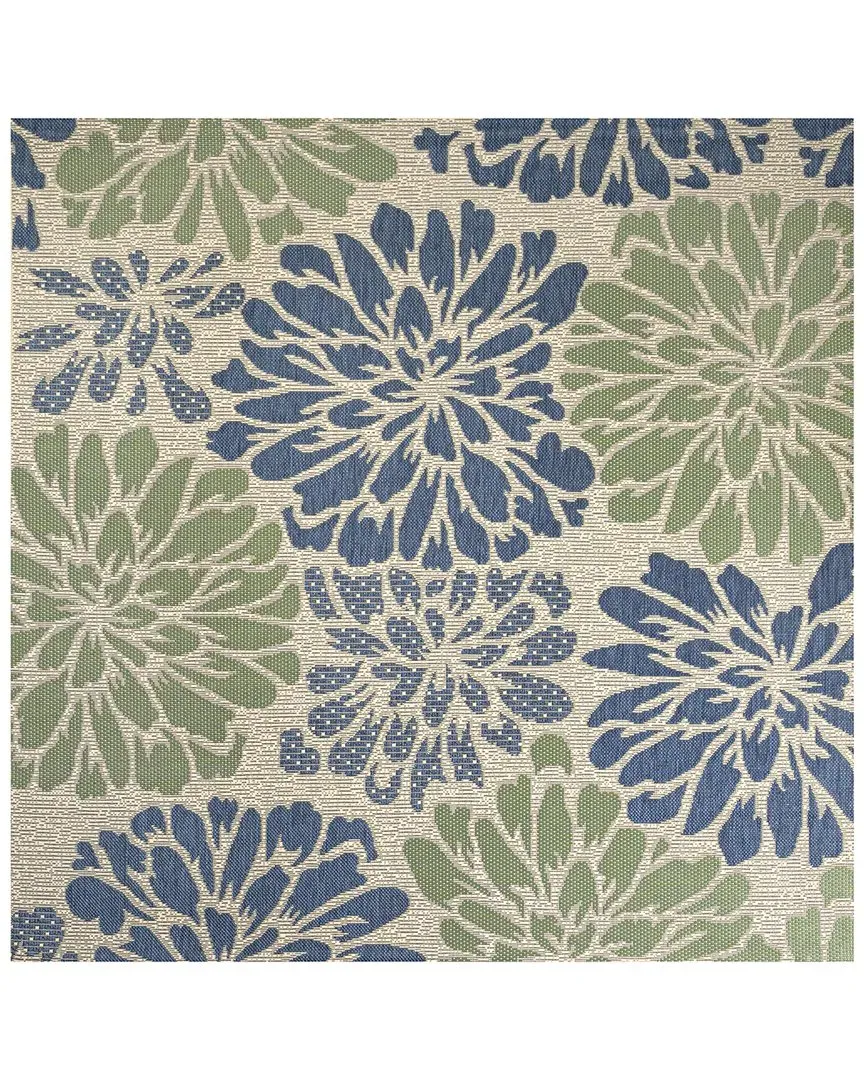 Santa Monica Zinnia Indoor/Outdoor Rug - Navy