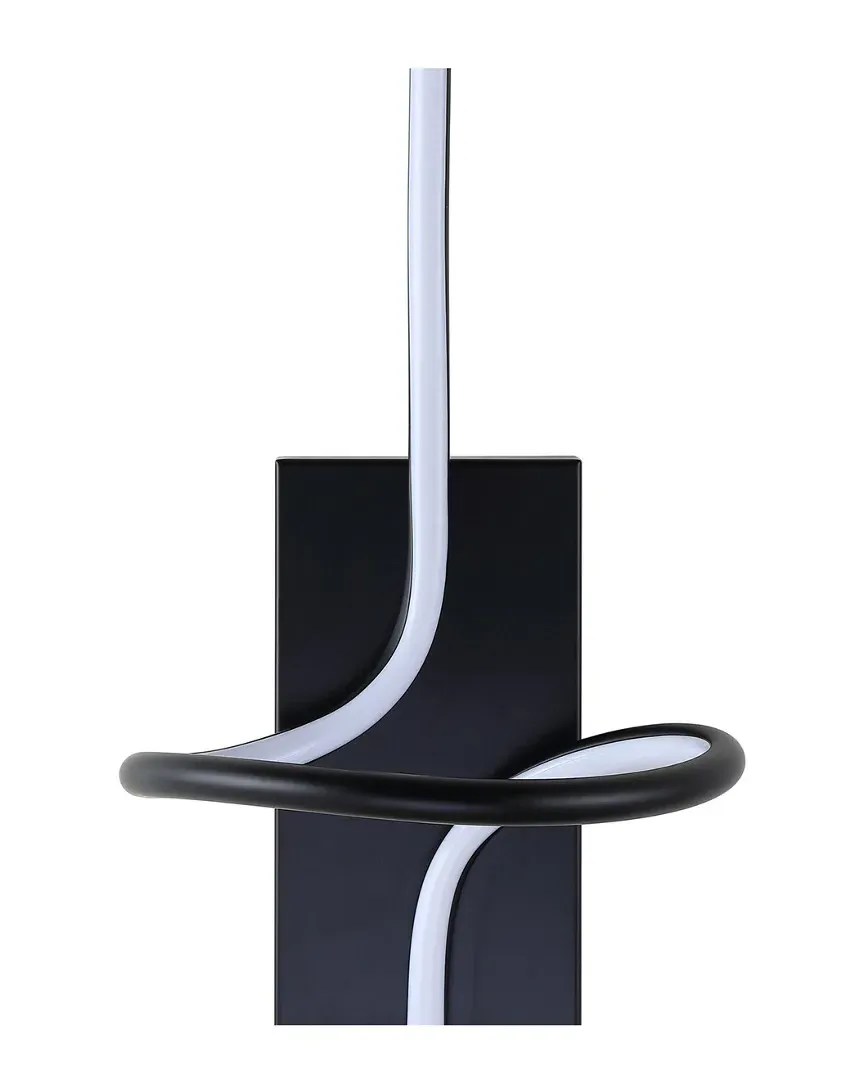 Sketch 9in LED Vanity Light Sconce - Black image