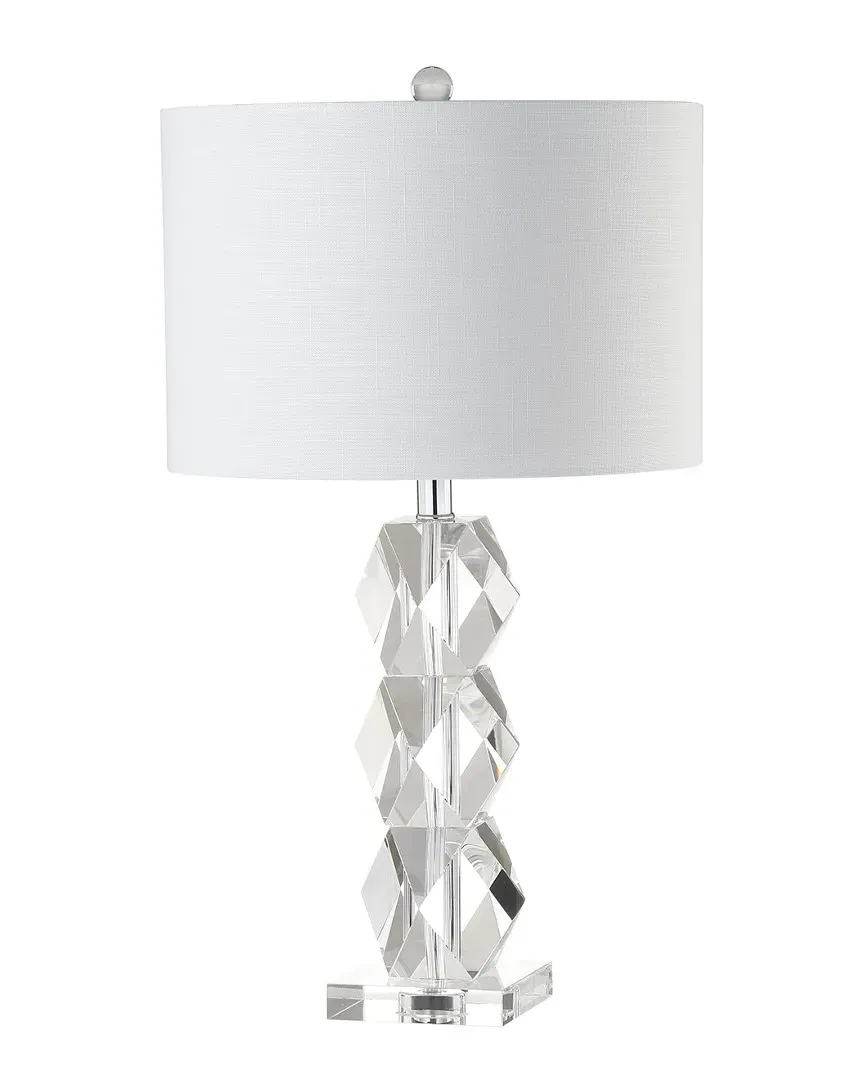 Sofia 26in Crystal Table Lamp - Clear