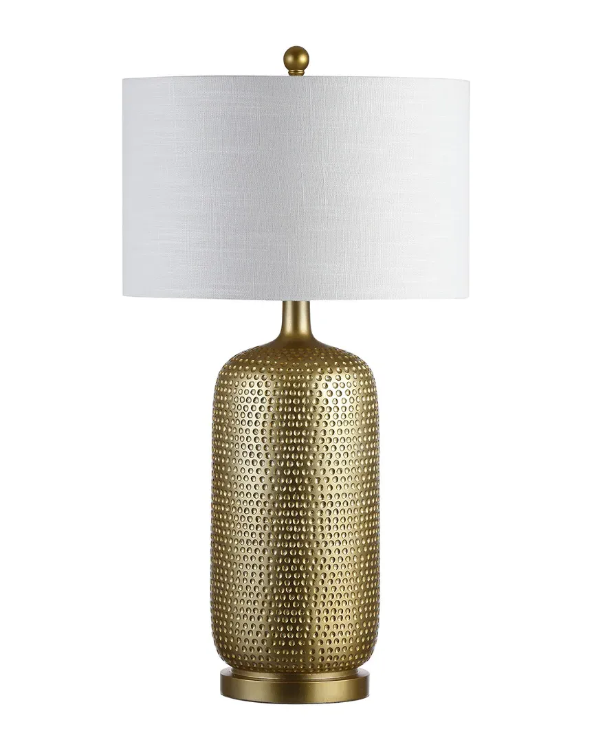Sophia 30in Resin LED Table Lamp - Gold, Linen image