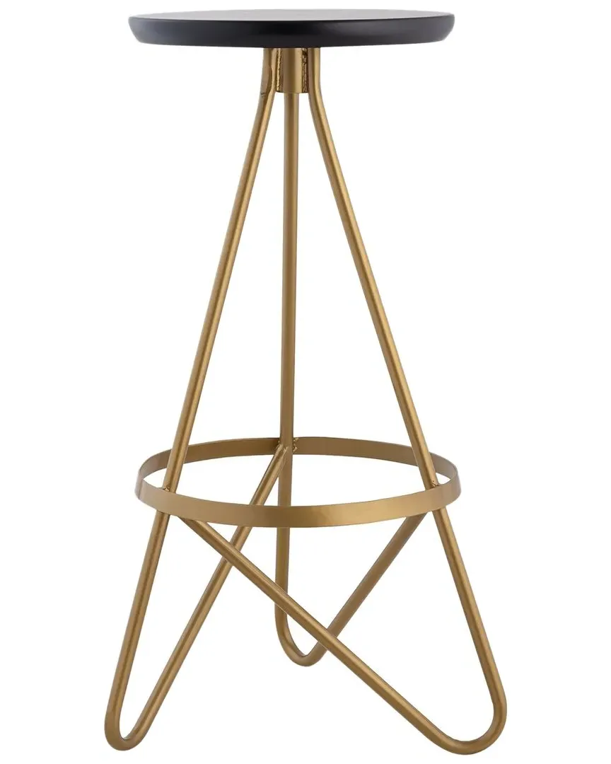 Spiroa Circular Bar Stool - Black, Metal image