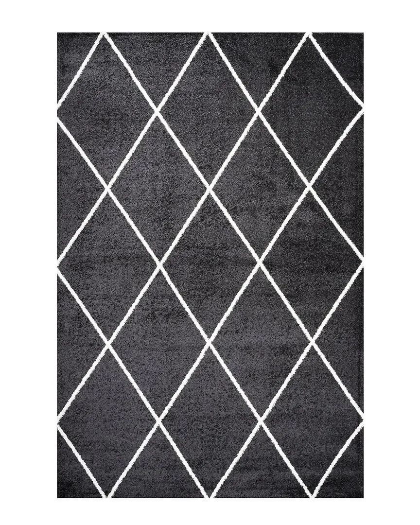 Supersoft Cole Rug - Black, Polypropylene