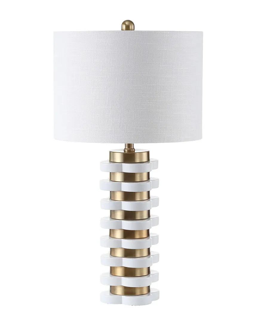 Wellington Table Lamp - Brass, Linen image