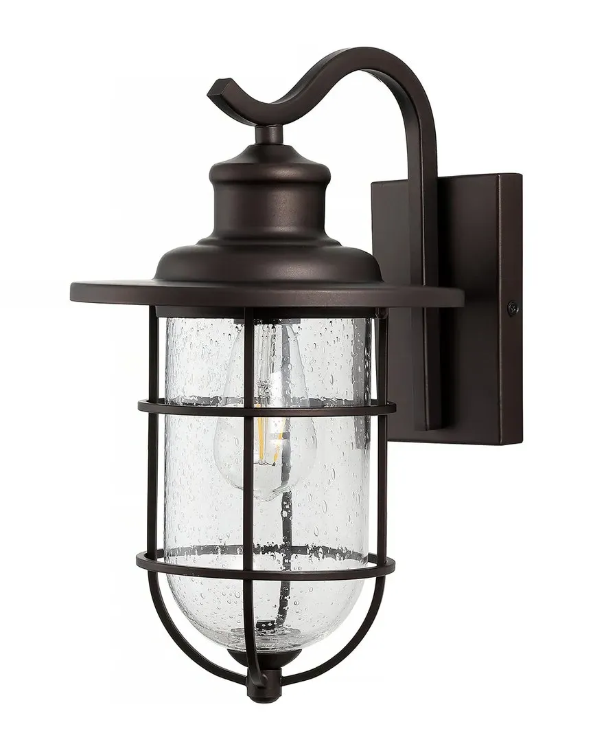 Westfield LED Outdoor Lantern - Bronze, Seeded Glass image