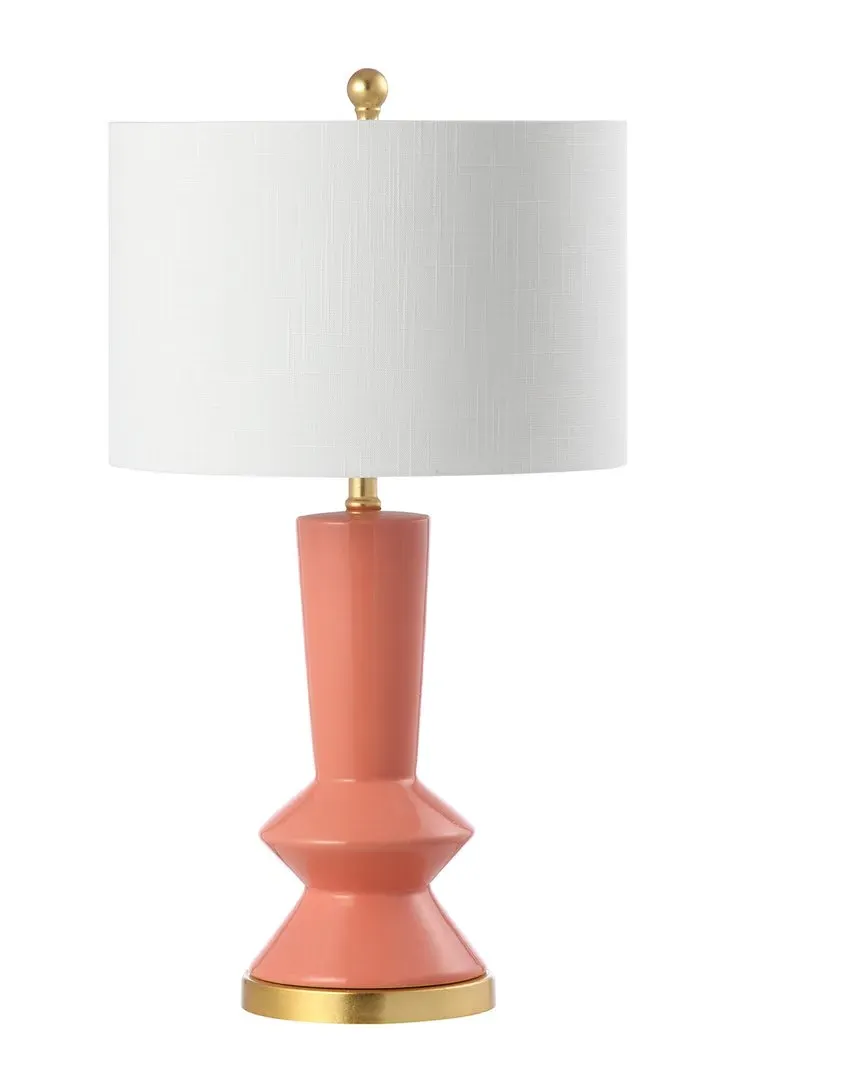 Ziggy 27 LED Table Lamp - Coral, Ceramic image