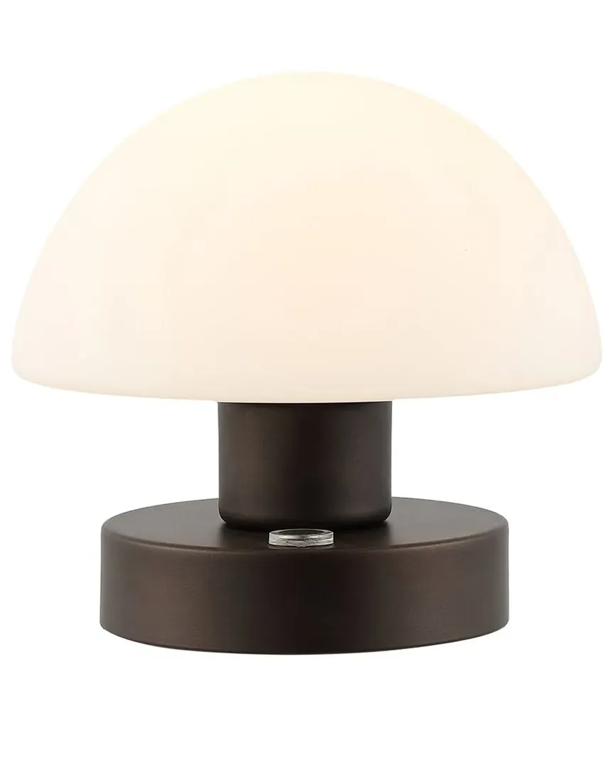 Zoe Rechargeable LED Table Lamp - Bronze, Iron image
