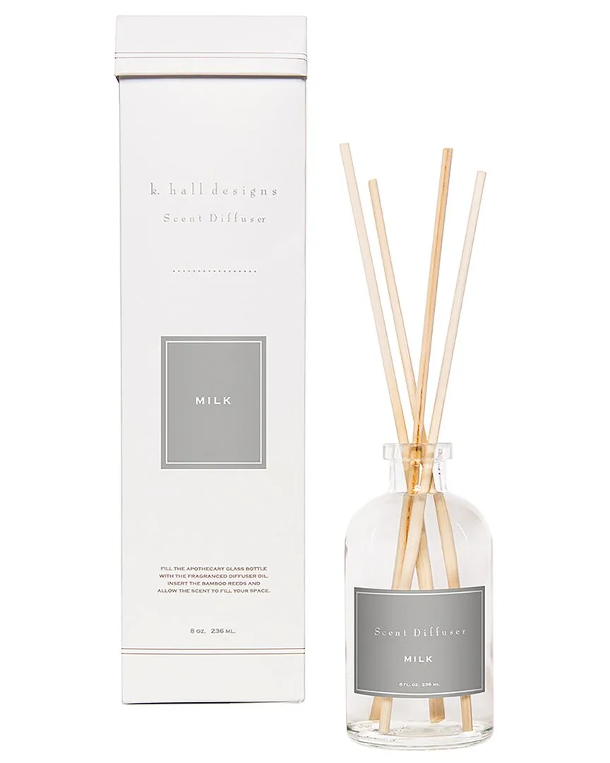 K. Hall Designs Milk Diffuser Kit - Clear Glass image