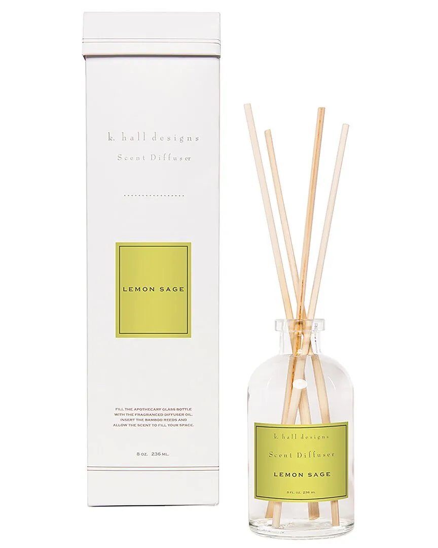 Lemon Sage Diffuser Kit - Clear Glass image