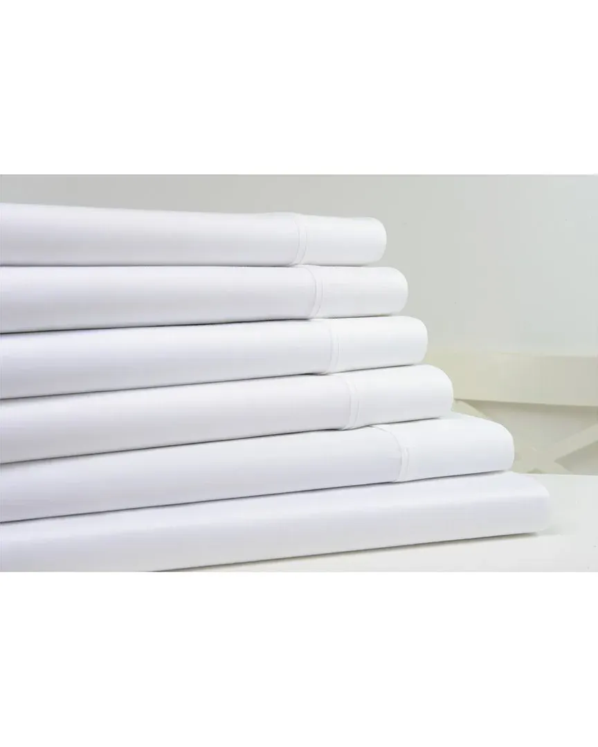 1200tc Cotton Rich Sheet Set - White