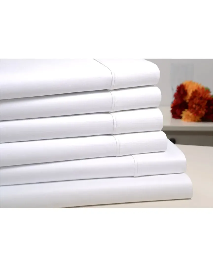 1500tc Bamboo Cotton Sheet Set - White image