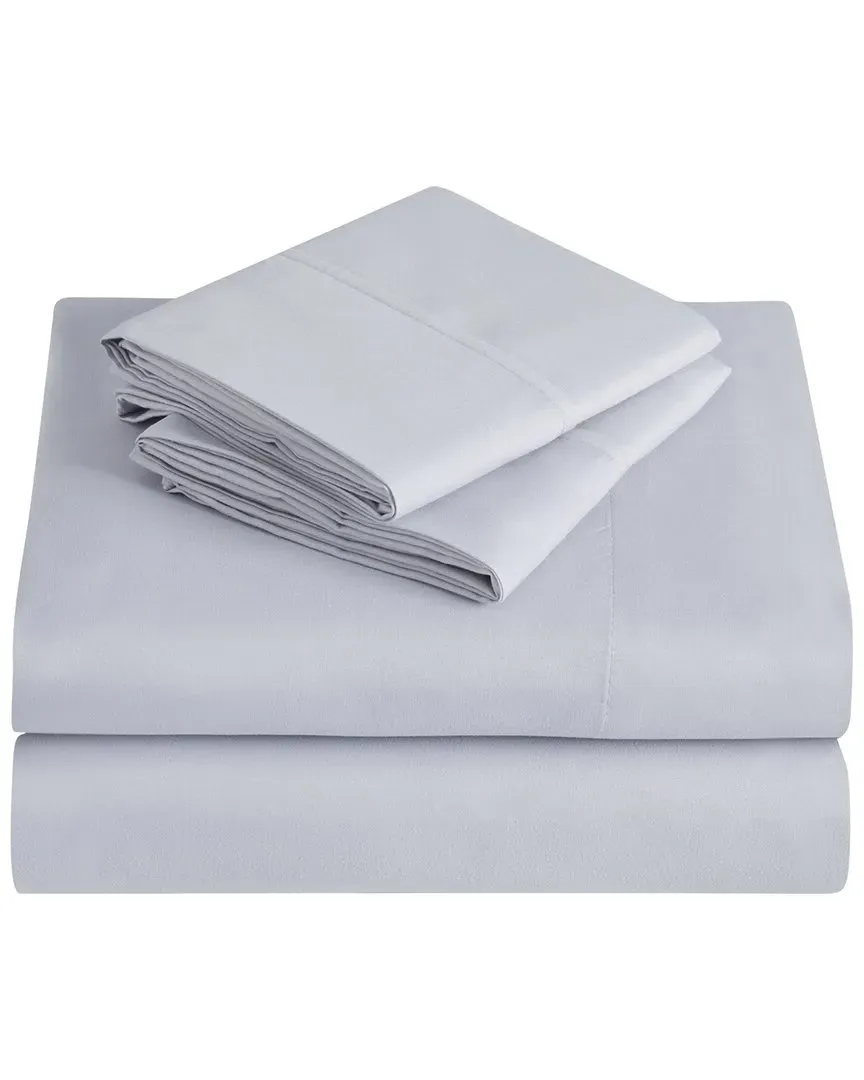 Brushed Microfiber Sheet Set - Light Grey