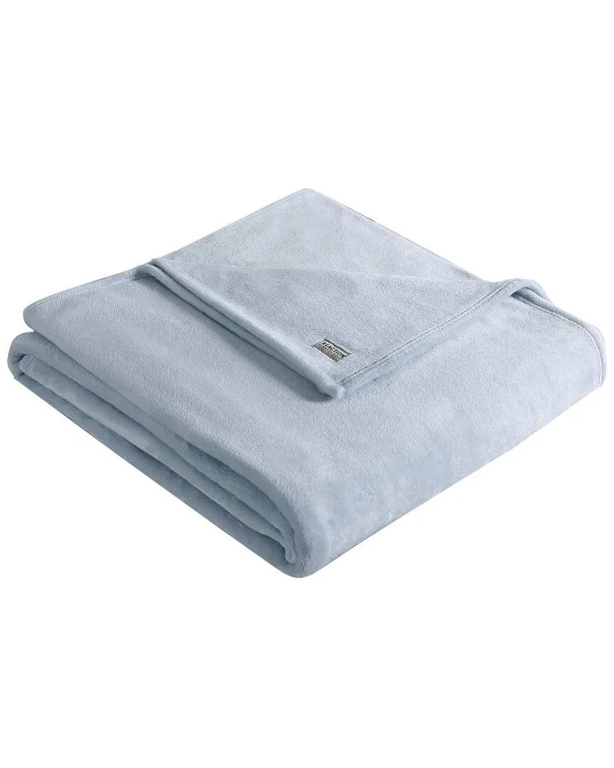 Full Queen Plush Fleece Blanket - Blue, Polyester