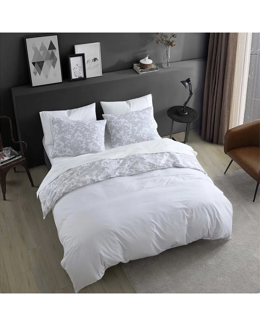 Merrion Cotton Comforter Set - Grey image