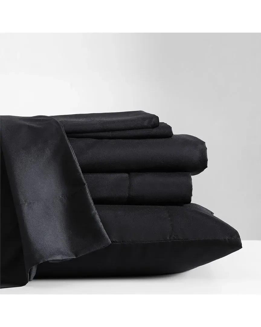 KCNY Solution Lightweight Sheet Set - Black, Polyester image
