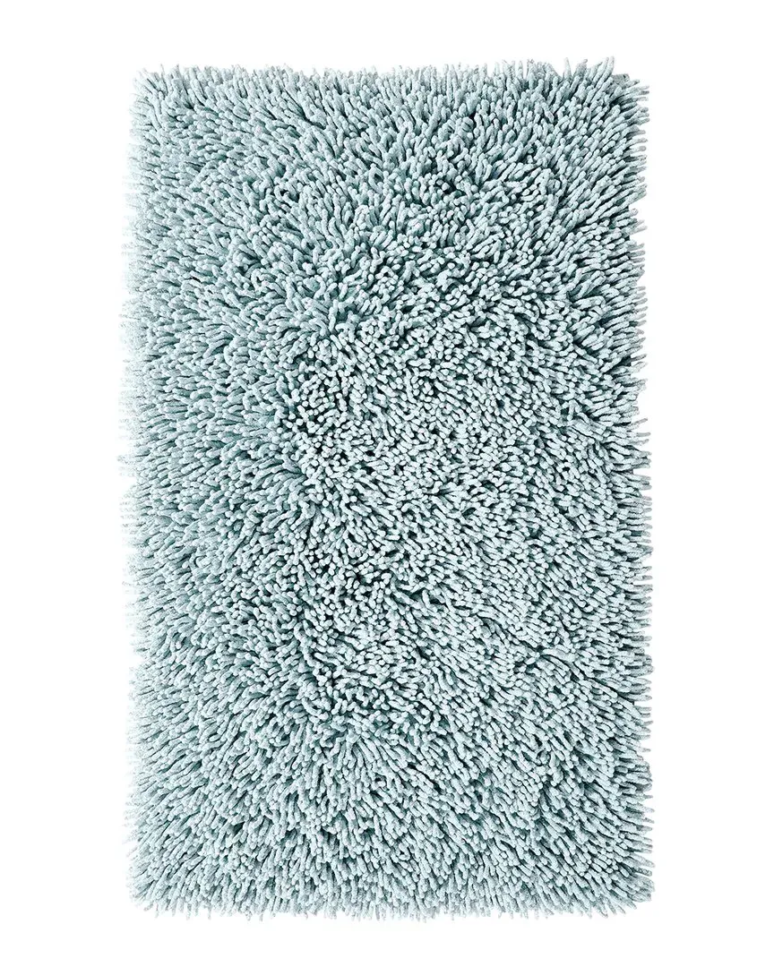 Chenille Shag Bath Rug - Blue image