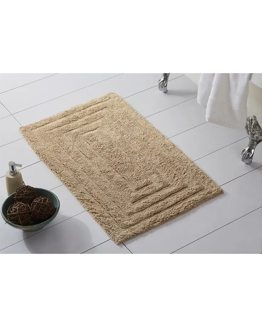 Racetrack Bath Rug - Beige image