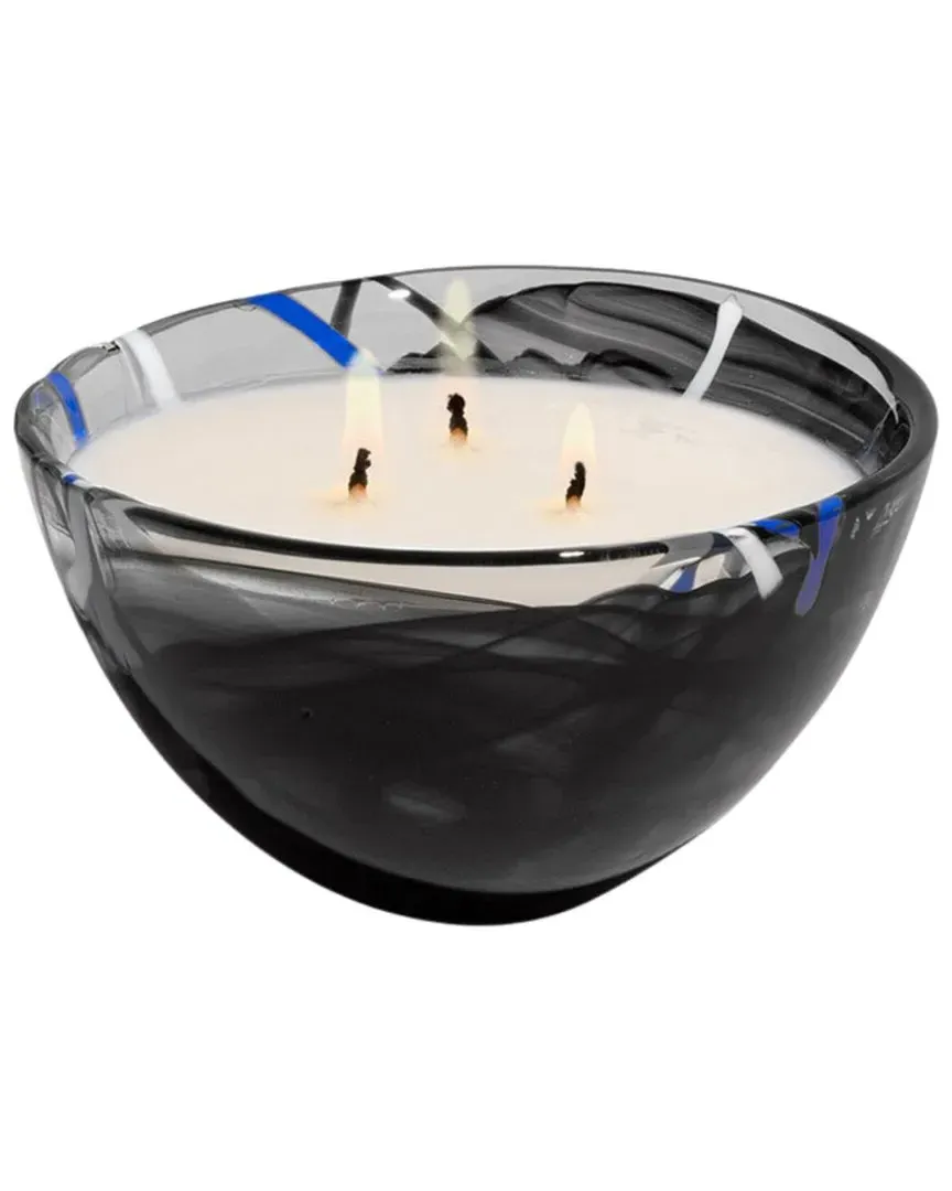 Contrast Candle - Black, Glass image