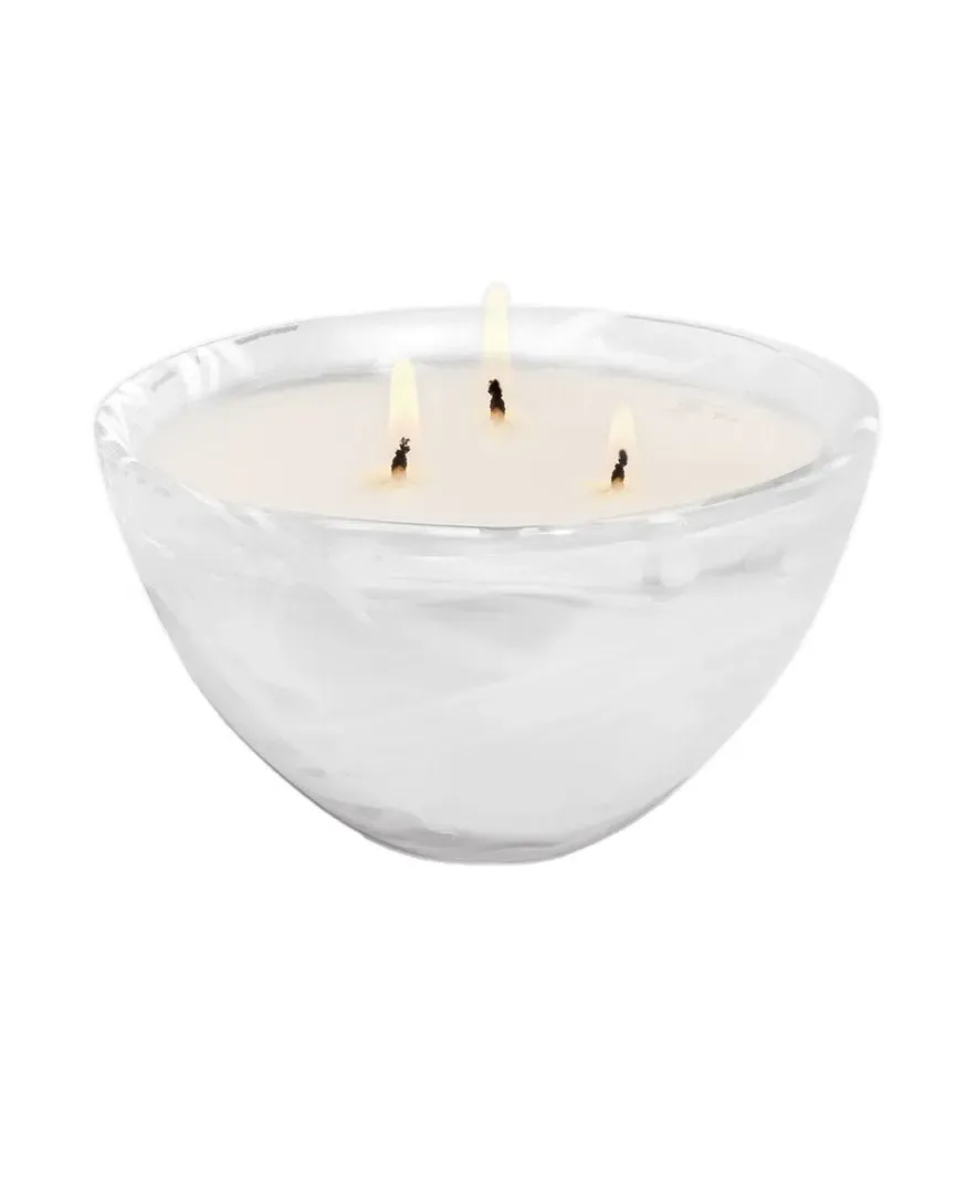 Contrast Candle - White, Crystal
