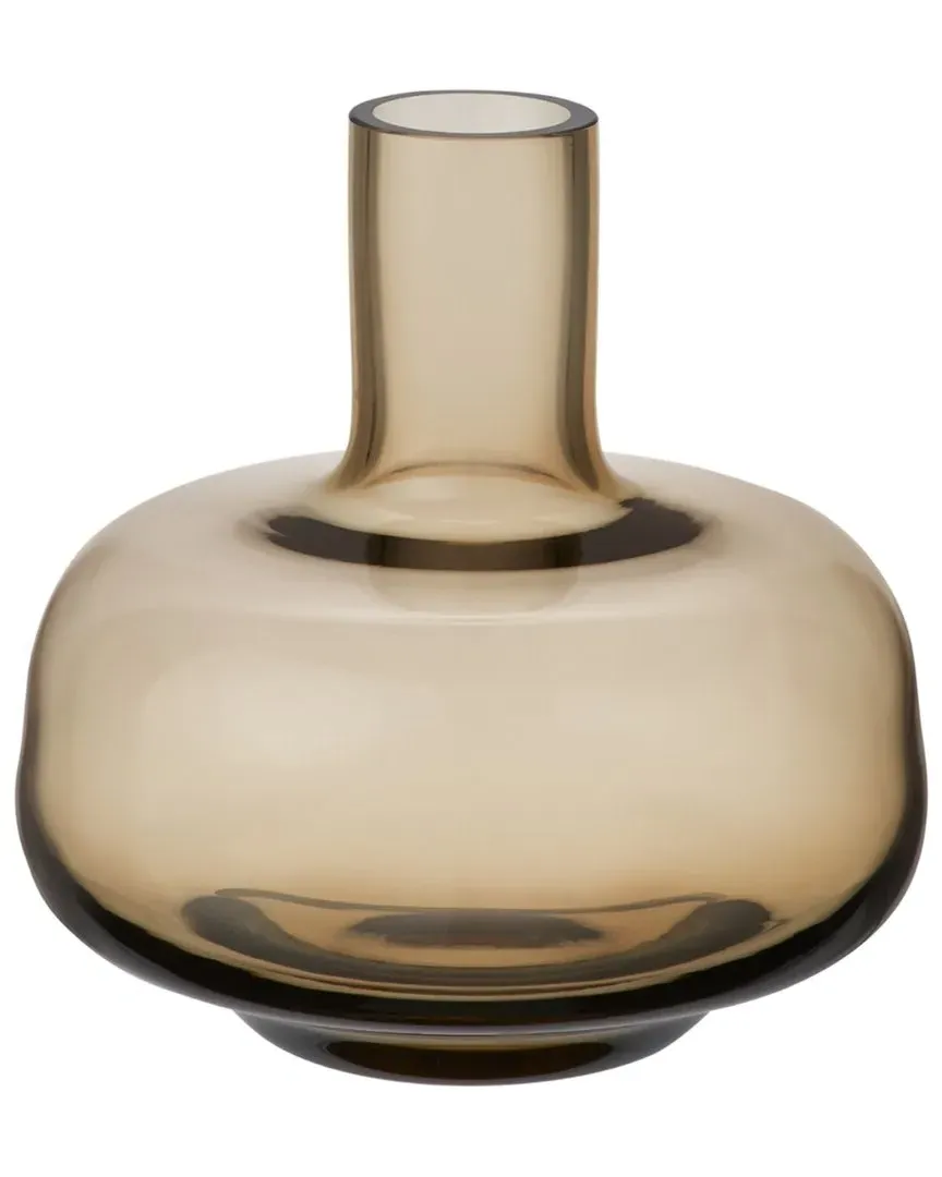 Kappa Mini Vase - Brown, Glass image