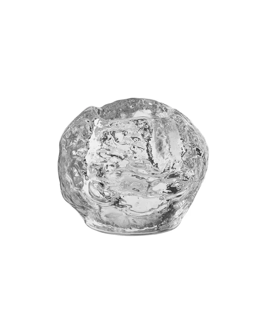 Kosta Boda Medium Snowball Votive - Clear image