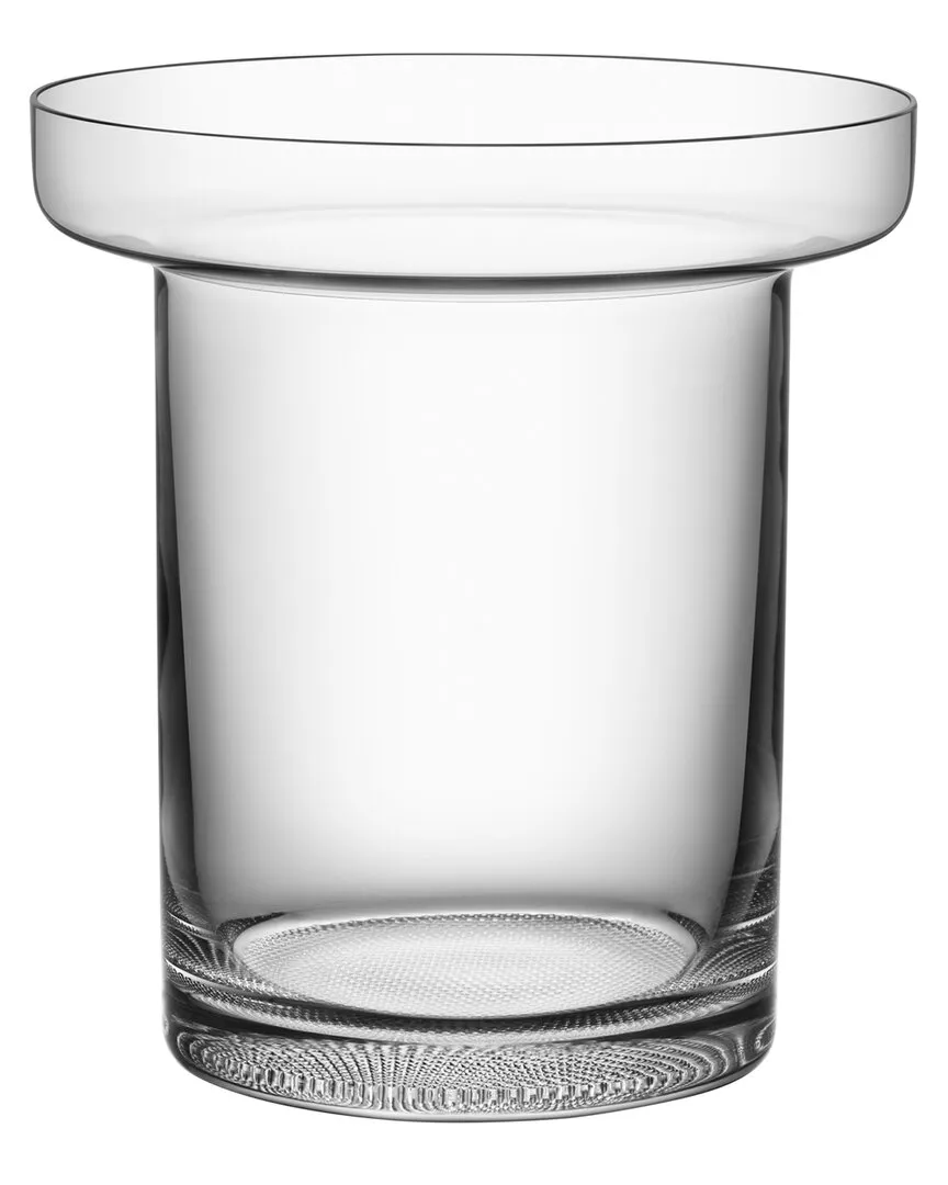 Low Limelight Vase - Clear, Glass