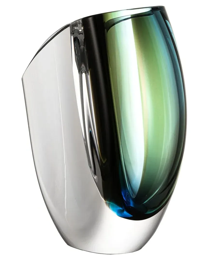 Mirage Large Vase - Green/Blue, Glass image