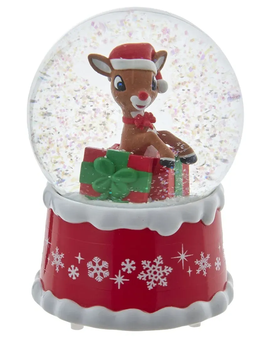 100mm Rudolph Water Globe - Multicolor image