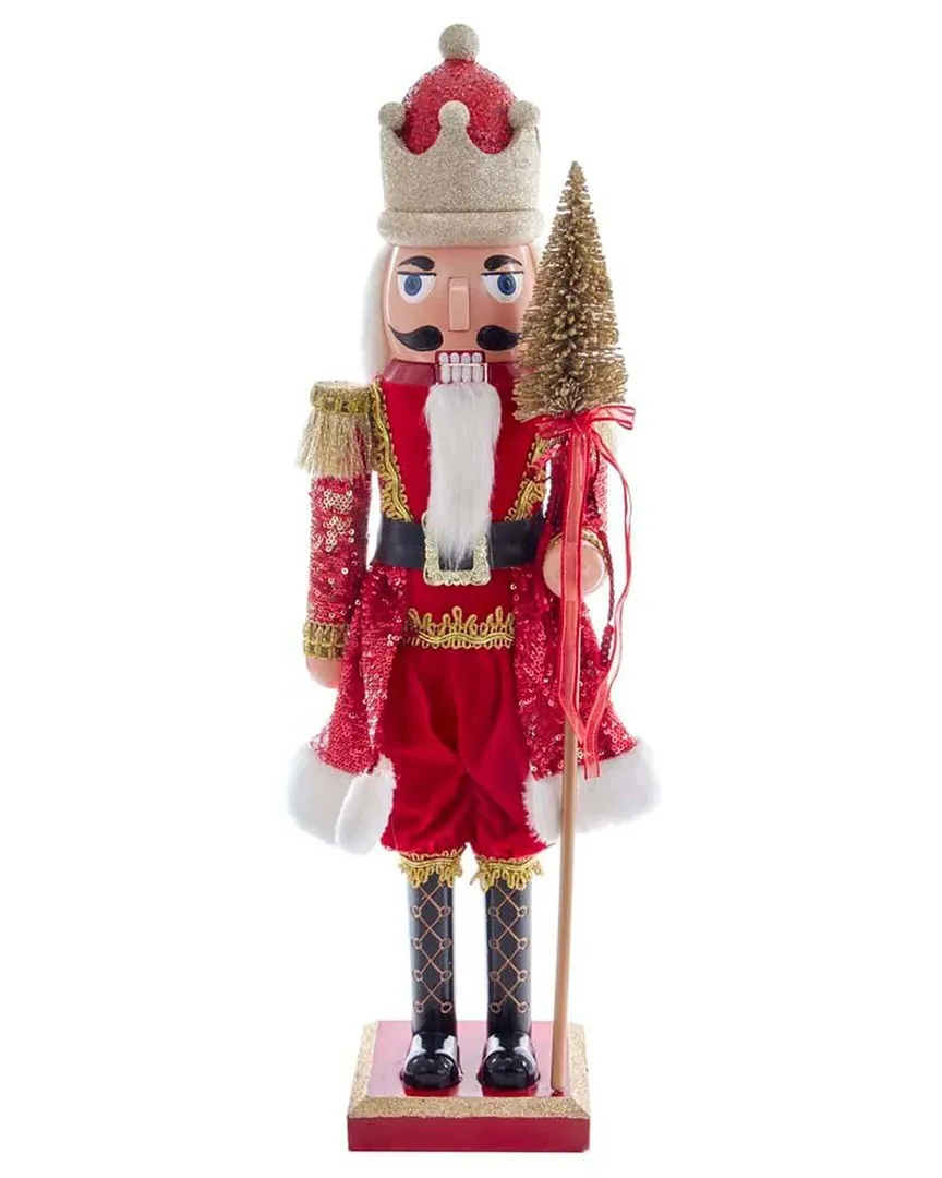 Kurt Adler 24-Inch King Nutcracker - Red, Gold image