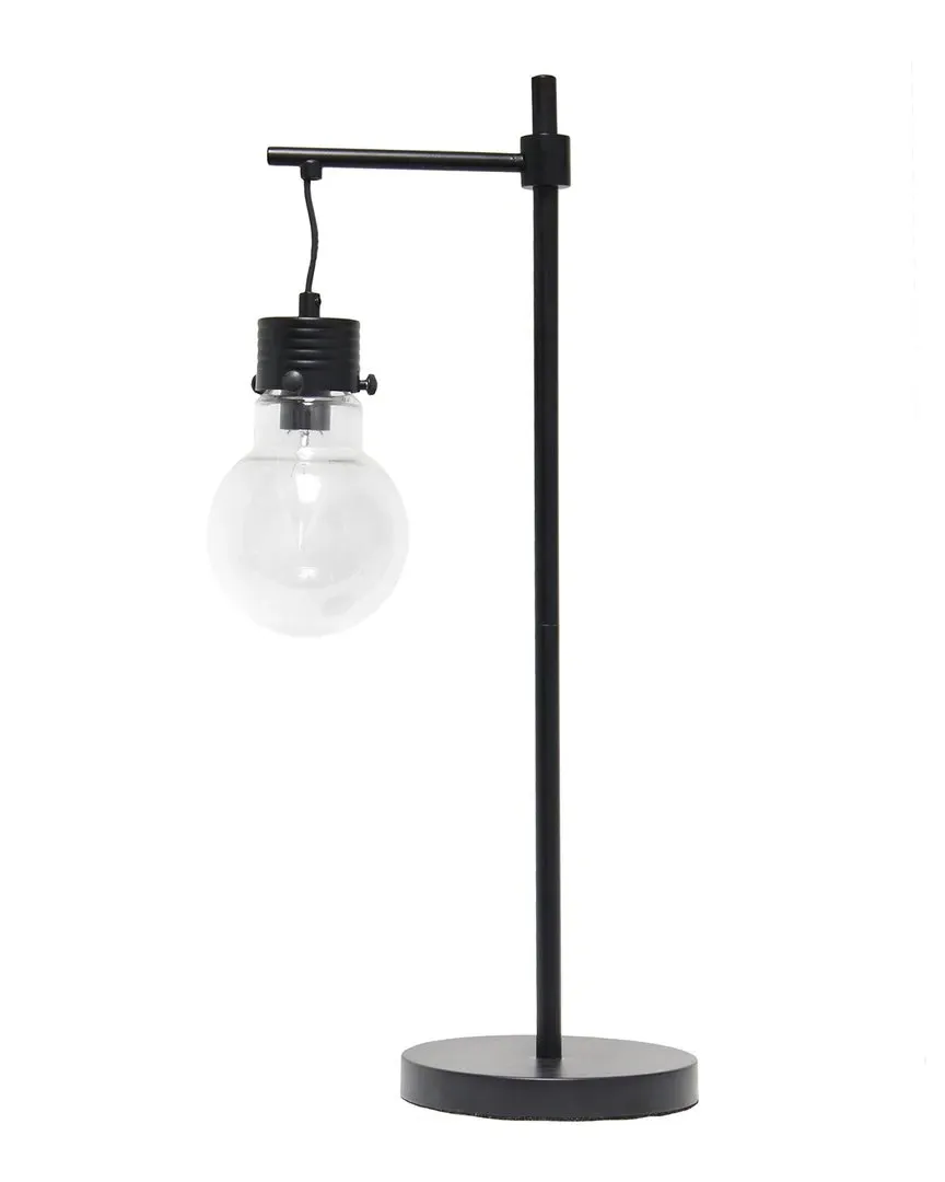 Barnlitt 1-Light Beacon Table Lamp - Black, Metal image