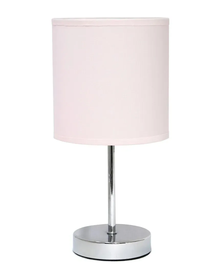 Nauru Metal Stick Table Lamp - Pink image