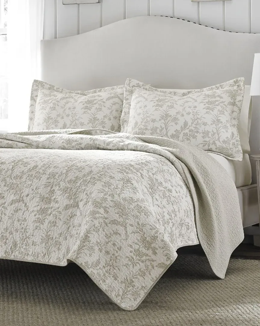 Amberley Quilt Set - Bisque, Cotton image