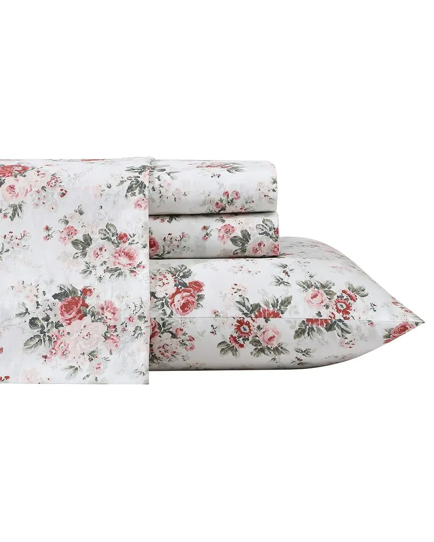 Ashfield Percale Sheet Set - Rose Pink image