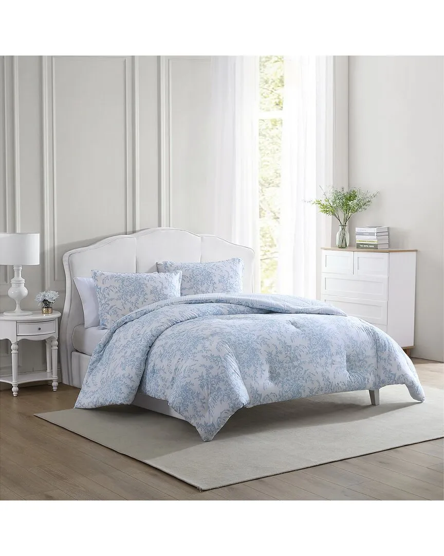 Bedford Comforter Bedding Set - Blue, Cotton image