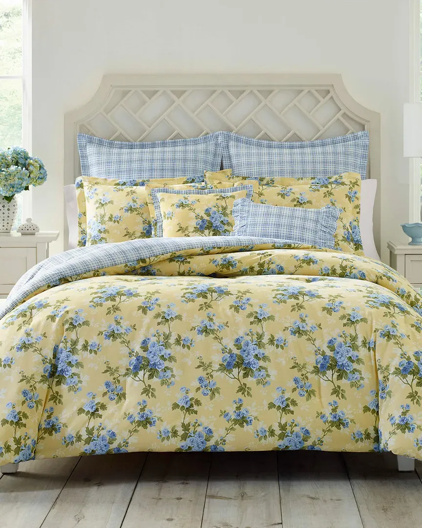 Cassidy Comforter Set - Soft Yellow, Cotton image