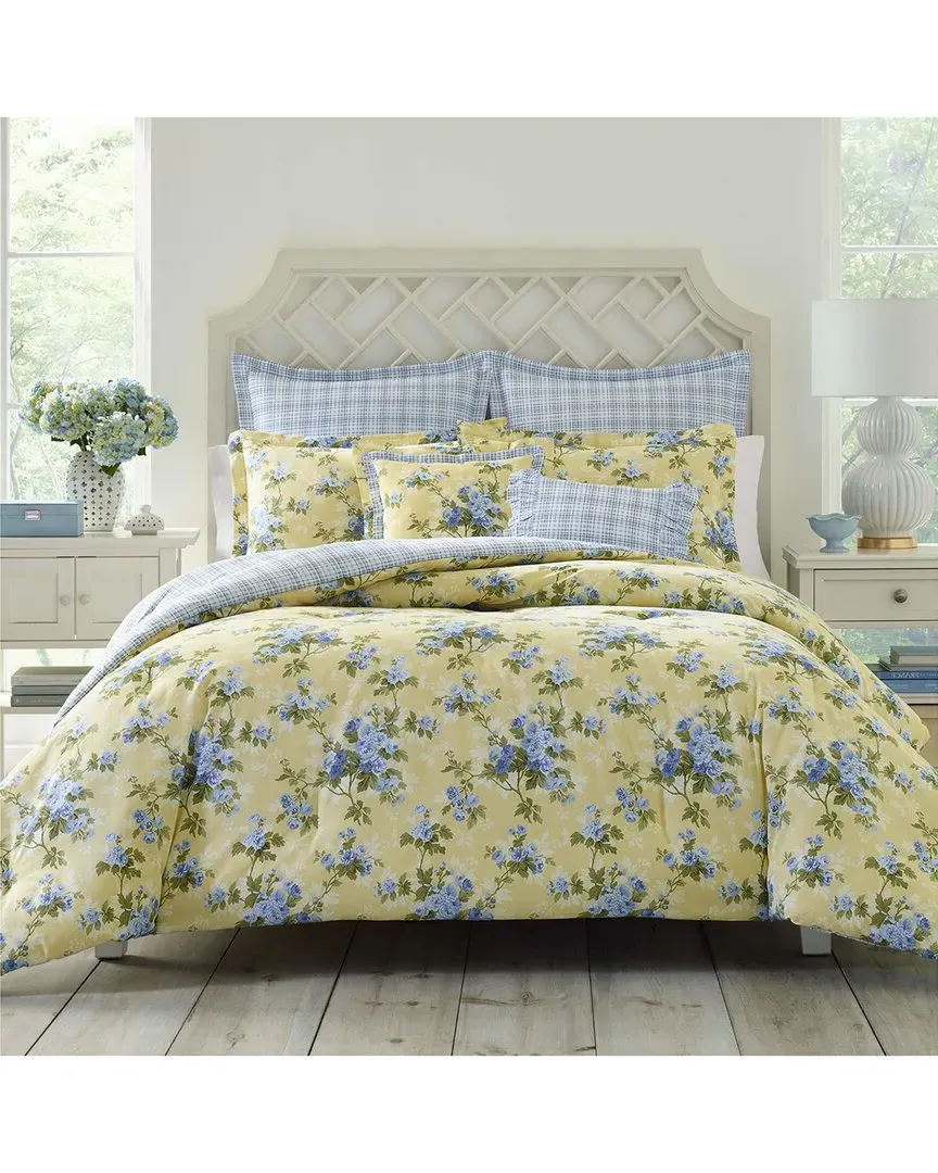 Cassidy Cotton Duvet Cover Set - Yellow