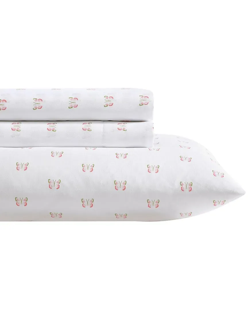 Fluttery Friends Ultra Soft Sheet Set - Pink, Polyester image